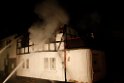 Fachwerkhaus ausgebrannt in Koenigswinter P13